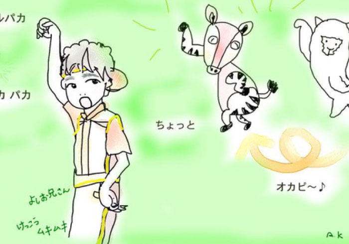 アルパカとオカピに反応したら、ママ仲間!?【新連載・テレビはおともだち】